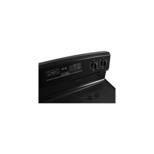 4.8 CuFt Freestanding Electric Range in Black with Temp Assure™ Cooking System