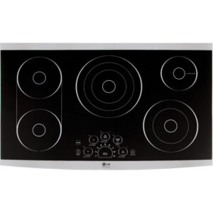 36-Inch Radiant Electric Cooktop - Black