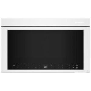 30inch Multi-Function Over-the-Range Smart Microwave Oven with Flush Built-In Design - White