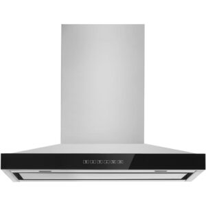 30" Pyramid Style Canopy Wall Hood in Stainless Steel