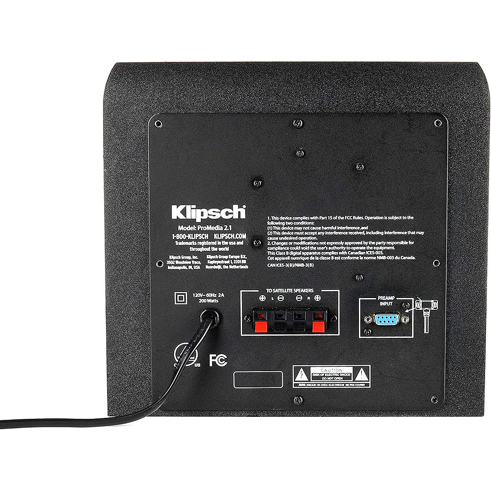 2.1 THX Certified Computer Speaker System - Black - Image 5