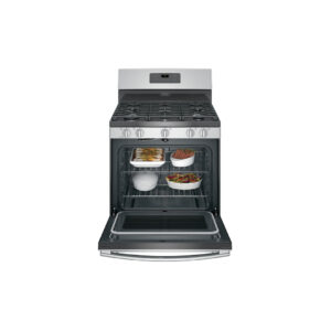 5.0 CuFt 5-Burner Freestanding Gas Range in Stainless Steel