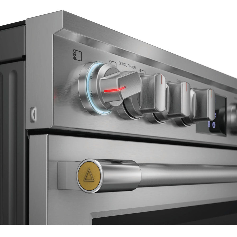 6.2 CuFt Slide-In Electric Range in Stainless Steel with No Preheat + Air Fry - Image 5