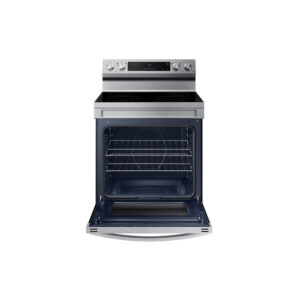 6.3 Cu-Ft Smart Freestanding Steam Clean Electric Range in Stainless Steel