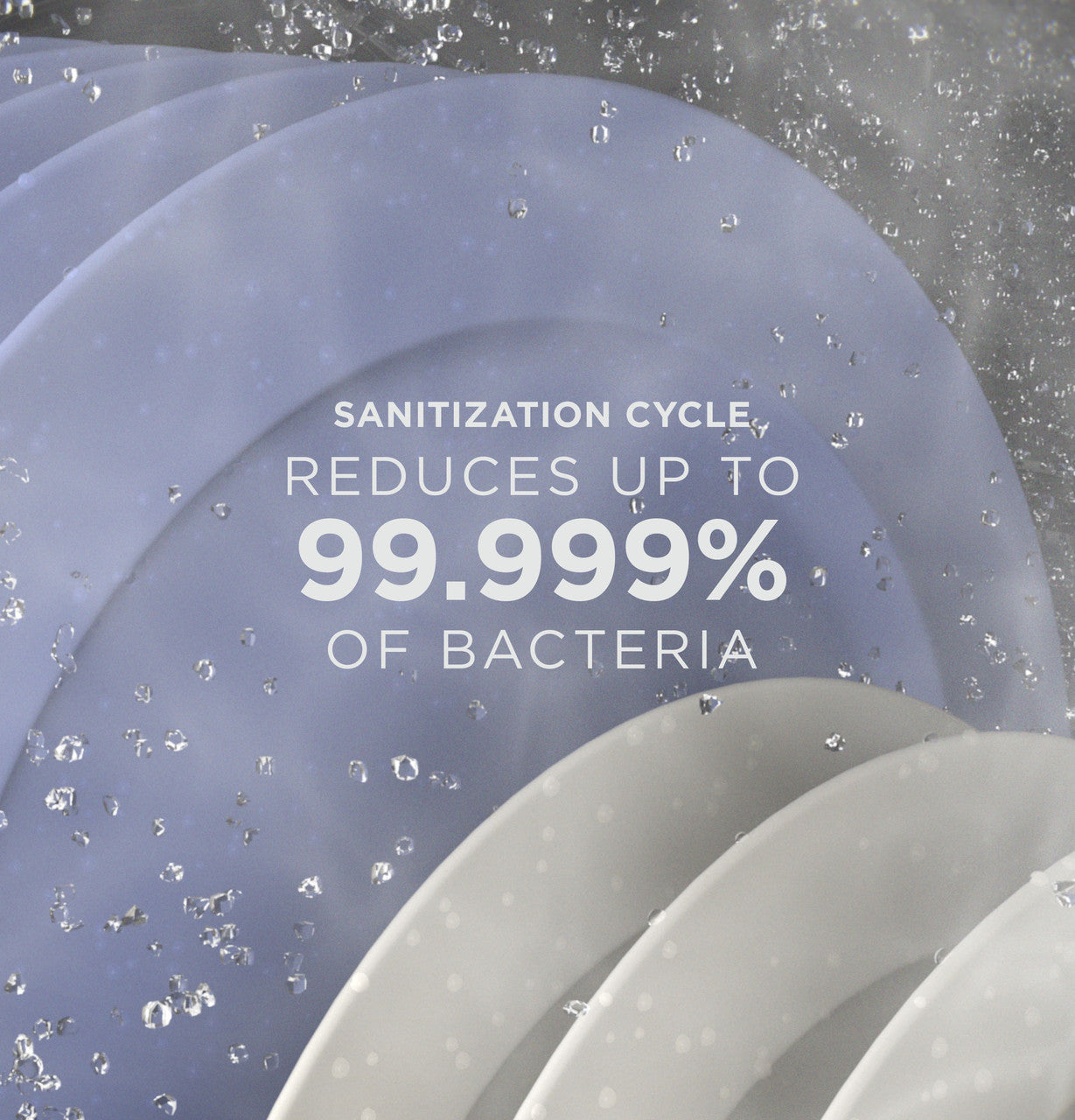 52 dBA Steam Sanitize Front Control Dishwasher in White with Dry Boost™ - Image 7