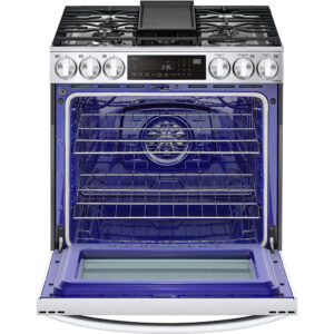 6.3 CuFt Smart 5-Burner Slide-In Electric Range in Stainless Steel with Air Fry and ProBake® Convection