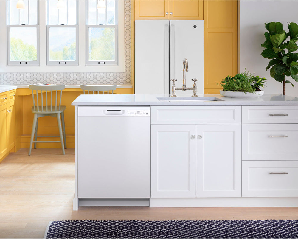 52 dBA Steam Sanitize Front Control Dishwasher in White with Dry Boost™ - Image 11