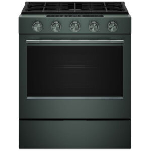 5.0 CuFt Smart Slide-in Gas Range in Juniper