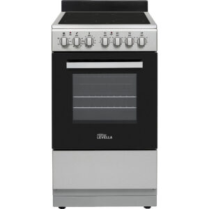 20″ Wide 4-Burner Freestanding Electric Stove in Stainless Steel