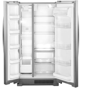 21.7 CuFt Side-By-Side Refrigerator in Stainless Steel