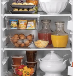 21.9 CuFt Top-Mount Refrigerator in Fingerprint-Resistant Stainless Steel