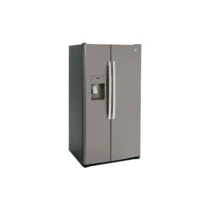 25.3 Cu Ft Side-By-Side Refrigerator with External Dispenser - Fingerprint Resistant Slate