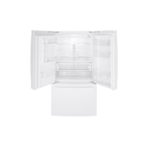 25.6 Cu Ft Smart French Door Refrigerator with Connect Plus - White