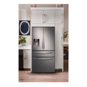 28 CuFt Smart 4-Door French Door Refrigerator in Stainless Steel
