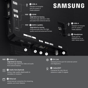 65" Class S90H Series OLED 4K UHD Vision AI Smart Tizen TV