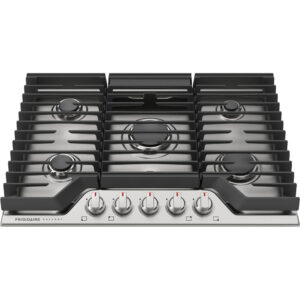 30" Gas Cooktop in Stainless Steel with Sealed Gas Burners
