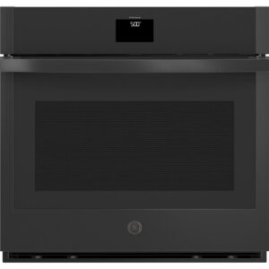30" Smart Self-Cleaning Electric Single Wall Oven in Black with No Preheat Air Fry