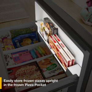 31 CuFt Wide French Door Refrigerator in Stainless Steel