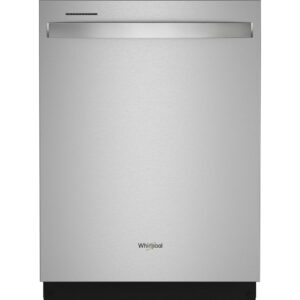 50 dBA Sanitize Hidden Control Dishwasher in Stainless Steel with Tall Top Rack