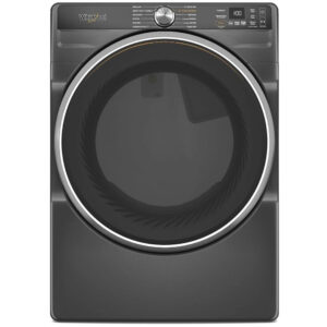 7.4 Cu-Ft Smart Front Load ENERGY STAR® Gas Dryer with Steam Capabilities - Volcano Black