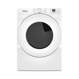 7.4 Cu-Ft Smart Front Load Gas Dryer with Quick Dry Cycle - White