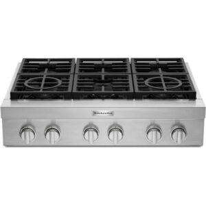 36-Inch 6 Burners Gas Cooktop