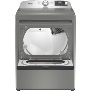 7.4 CuFt Smart Pet Pro Top Load Classic Silver Electric Dryer