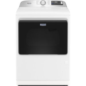 7.4 CuFt Smart Pet Pro Top Load White Electric Dryer