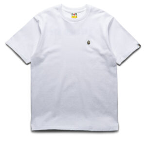A Bathing Ape ABC Camo One Point Tee - White/Green