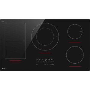 36” Smart Induction Cooktop in Black Ceramic with UltraHeat™ 5.0kW Element