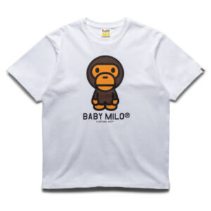 A Bathing Ape Baby Milo Tee - White