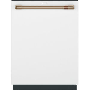 44 dBA Smart 800 Series Top Control Dishwasher in Matte White