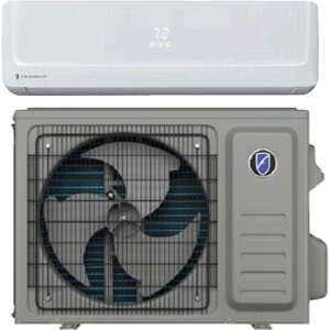 9000 BTU Floating Air Select Series Outdoor Mini Split Condenser with 9000 BTU Cool/Heat Floating Air Indoor Wall Unit