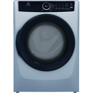 8.0 Cu-Ft Front Load Perfect Steam™ Gas Dryer with Instant Refresh in Glacier Blue