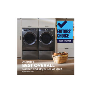 8.0 Cu-Ft Perfect Steam™ Electric Dryer with Predictive Dry™ in Titanium