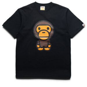 A Bathing Ape Big Baby Milo Tee - Black