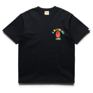 A Bathing Ape Colors College ATS Tee - Black