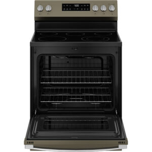 5.3 CuFt Freestanding Electric Range in Slate with Crisp Mode