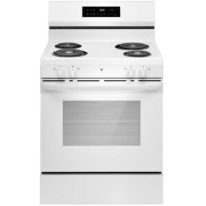 5.3 CuFt Freestanding Electric Range in White