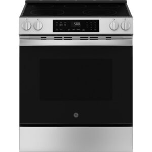 5.3 CuFt Smart 5-Element Slide-In Electric Range in Stainless Steel with Crisp Mode