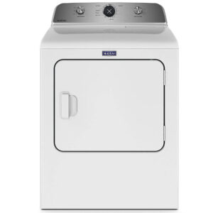 7.0 CuFt Top Load White Gas Dryer