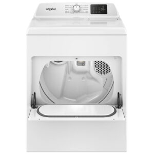 7.0 CuFt White Electric Dryer with Adaptive Dry