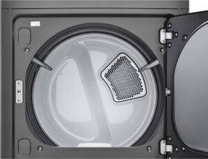 7.3 CuFt Smart Matte Black Gas Dryer with Sensor Dry