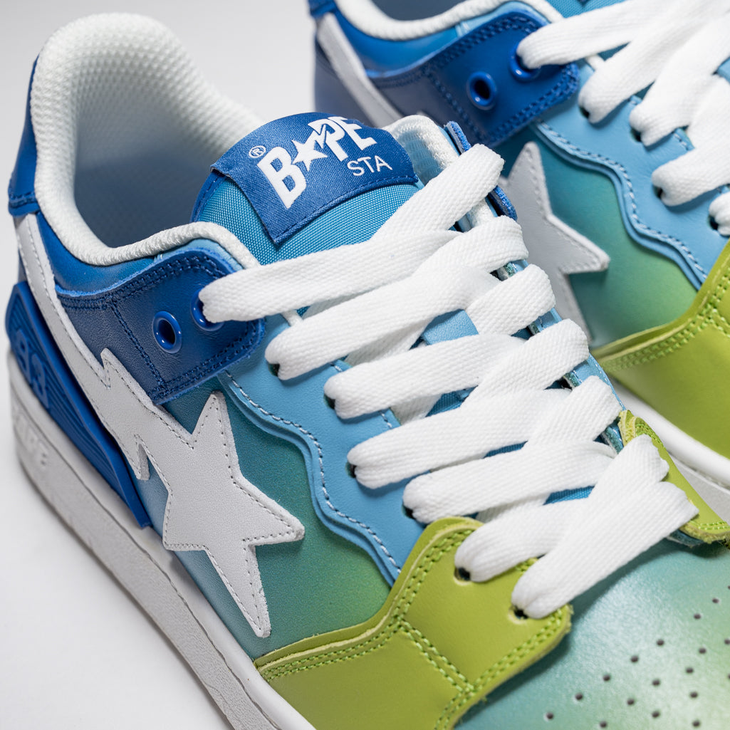 A Bathing Ape Sk8 Sta #1 - Blue/Green - Image 7