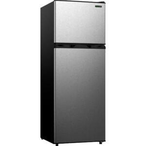 7.4 CuFt Top Freezer Refrigerator in Stainless Steel