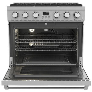 6.0 CuFt A-Series Professional Liquid Propane Range in Stainless Steel