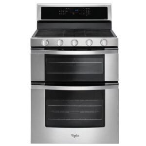 6.0 CuFt Freestanding Double Gas Range in Stainless Steel
