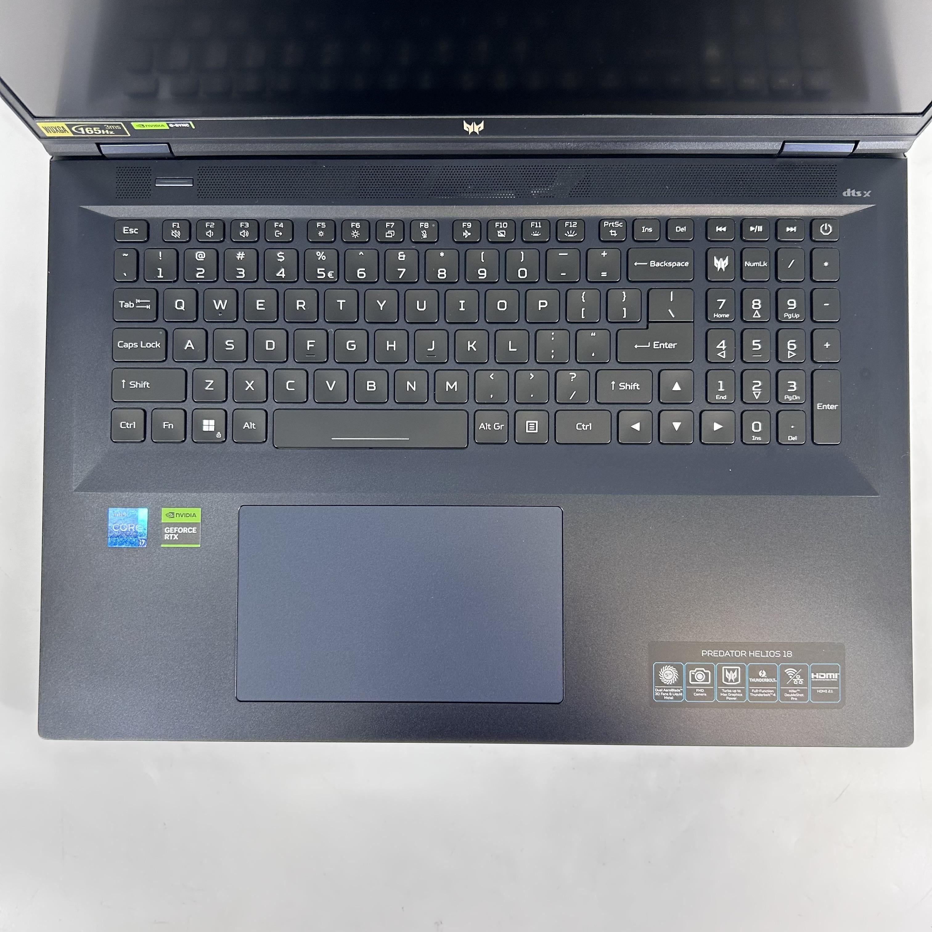 Acer Predator Helios 18 18 Black 2.1 GHz Intel Core i7 13th Gen. 16GB RAM 1TB Solid State Drive NVIDIA GeForce RTX 4060 8 GB - Image 2
