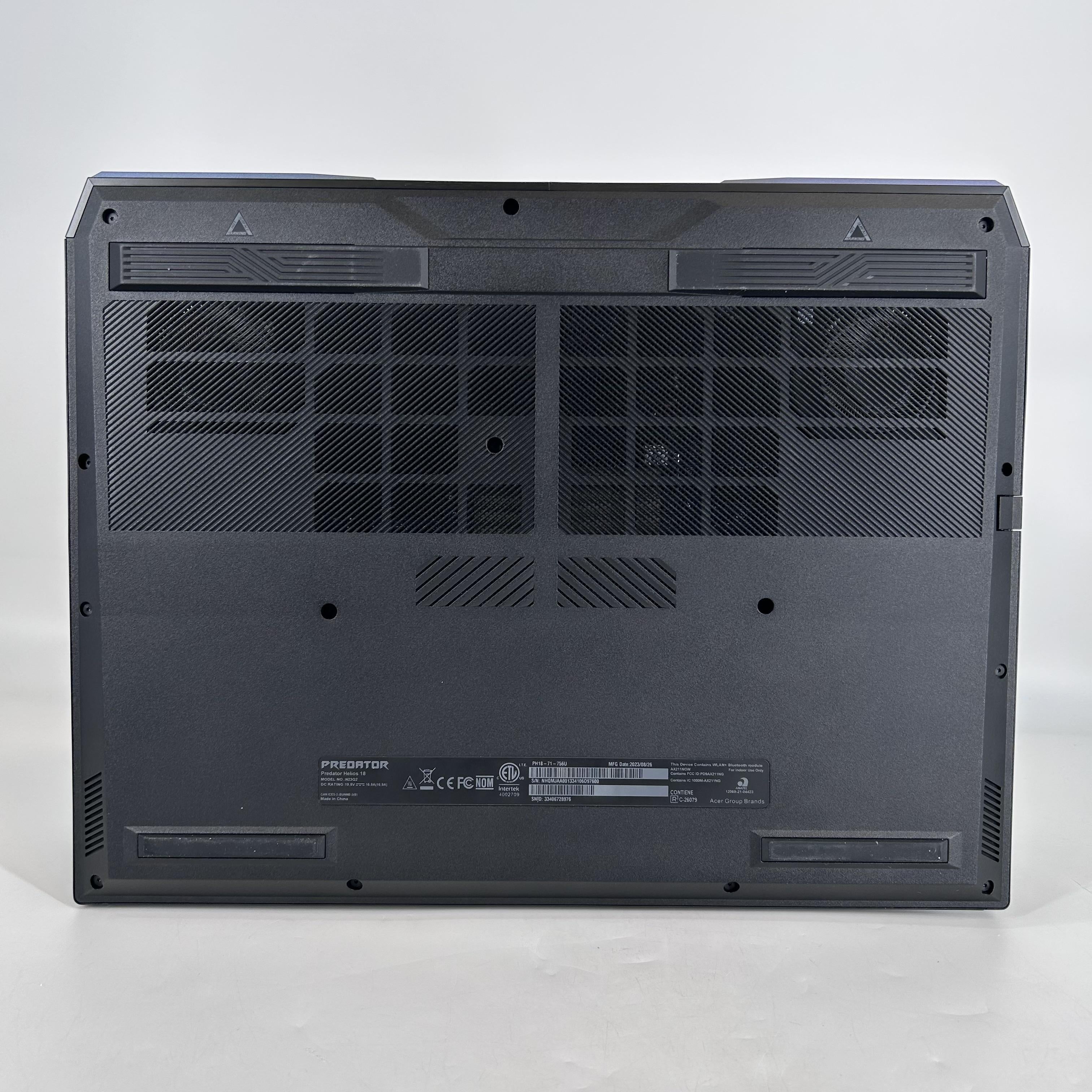 Acer Predator Helios 18 18 Black 2.1 GHz Intel Core i7 13th Gen. 16GB RAM 1TB Solid State Drive NVIDIA GeForce RTX 4060 8 GB - Image 6
