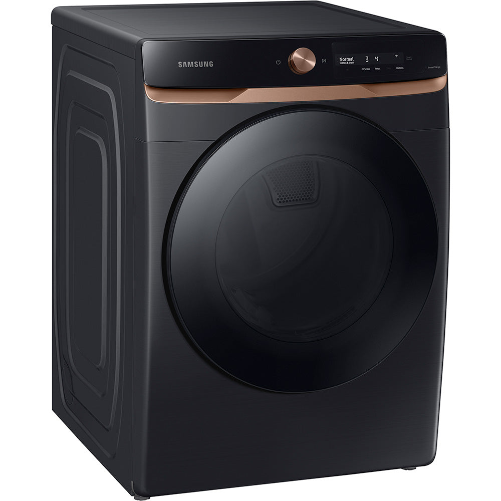 7.5 CuFt Smart Gas Dryer in Brushed Black with Sensor Dry - Image 2